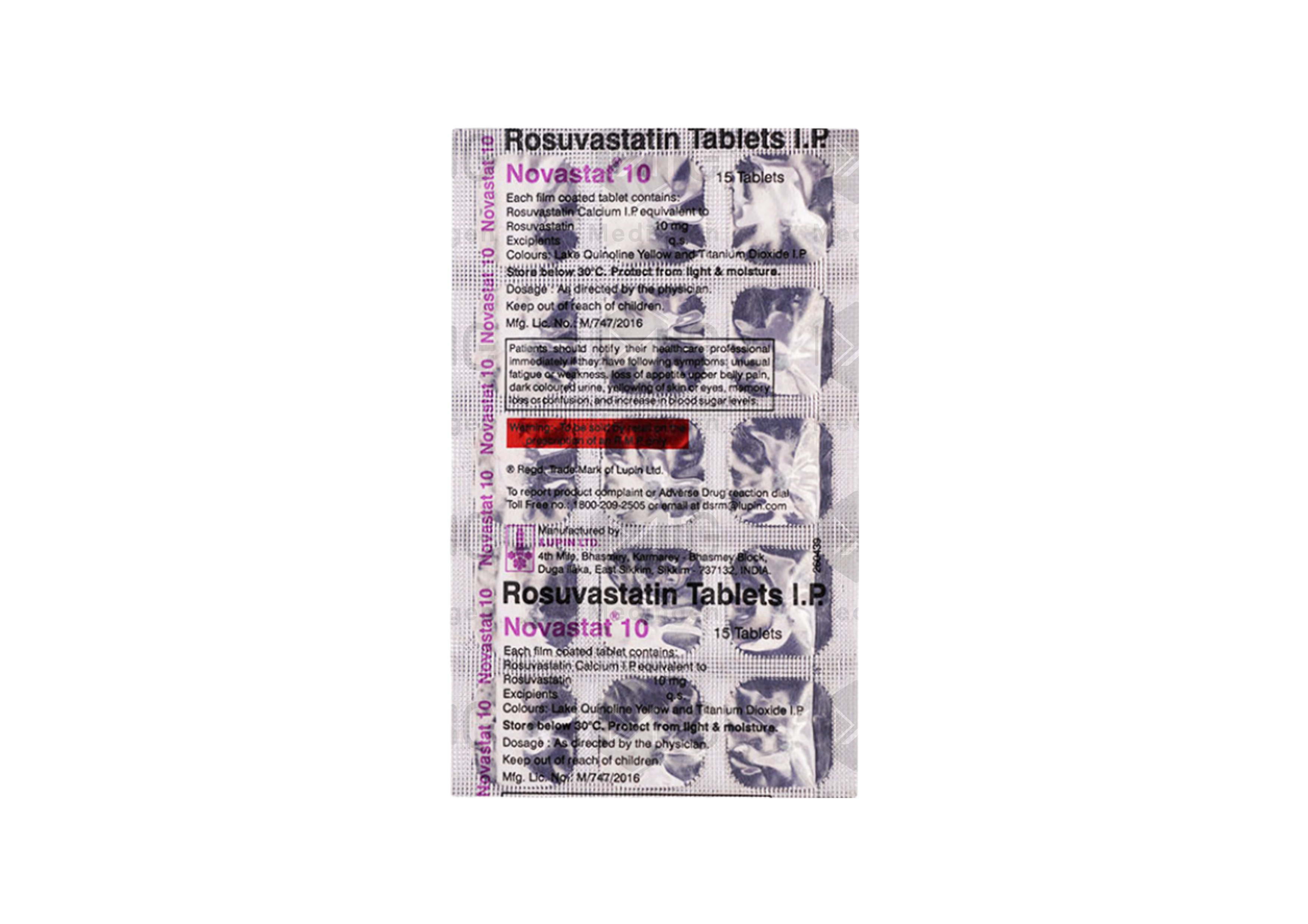 NOVASTAT 10MG